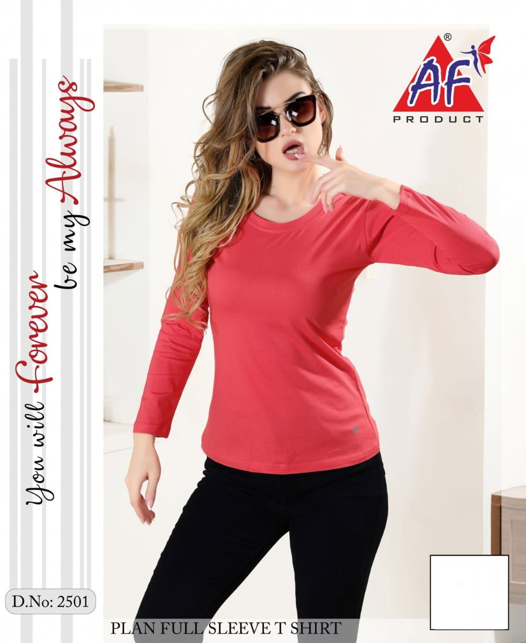 AF Product Hosiery Cotton Ladies Top Catalog